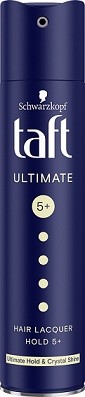 Taft lak na vlasy Ultimate Hold & Crysta - Kosmetika Pro ženy Vlasová kosmetika Laky, tužidla